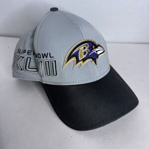 NEW ERA MENS BALTIMORE RAVENS SUPER‎ BOWL XLVII CHAMPIONS COLLECTION HAT M/L
